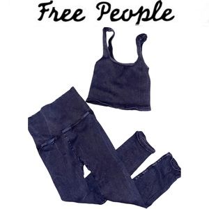 NEW Free People Movement Happiness Runs Top & Leggings Set